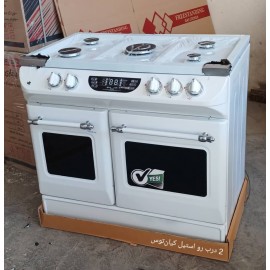 اجاق گاز رو استیل کیان توس مدل دو درب و چهار درب
