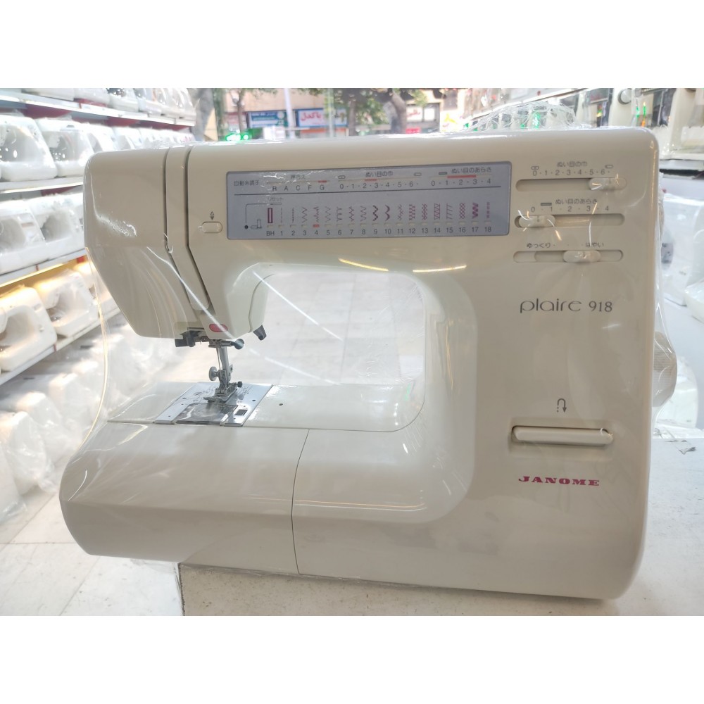 چرخ خیاطی ژانومه اصل ژاپن مدلplaire-918